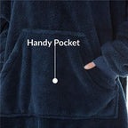 Sweat-plaid oversize