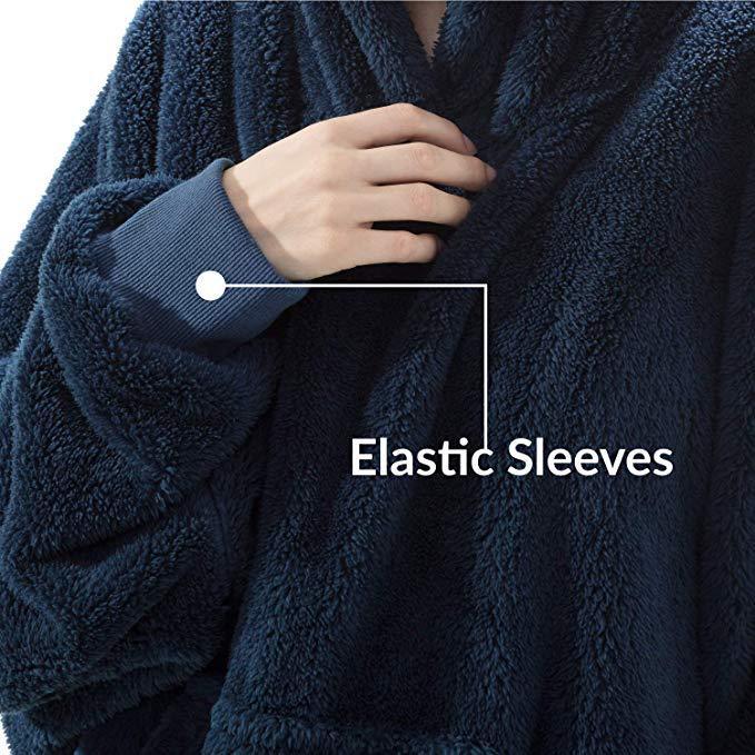 Sweat-plaid oversize