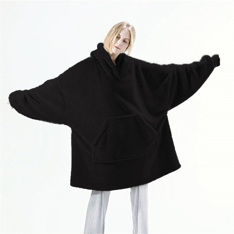 Sweat-plaid oversize