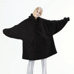 Sweat-plaid oversize