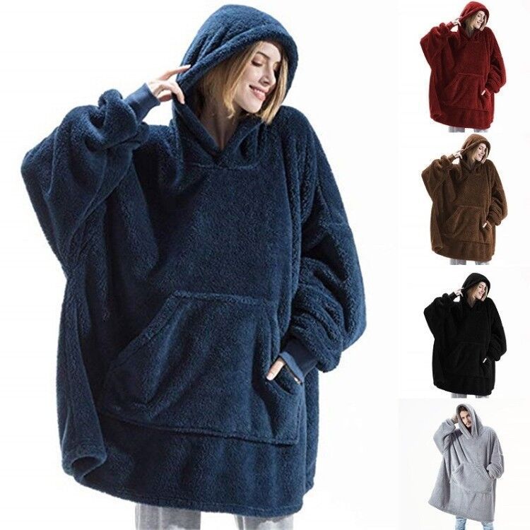 Sweat-plaid oversize 5 coloris